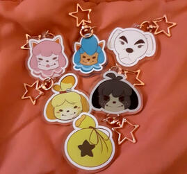 Animal Crossing Keychains