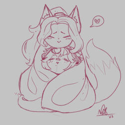 Nani x Natsu Cuddles